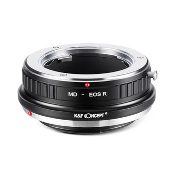 K&f concept md-eos r adaptor montura de la minolta md mc la canon eos r-mount kf06.377