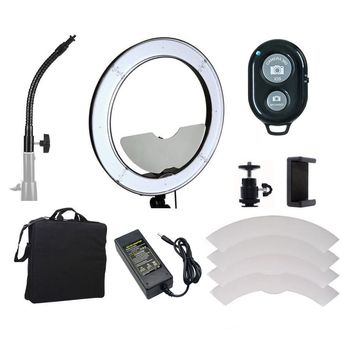 Kit lampa circulara rl-18 240led-uri 5500k