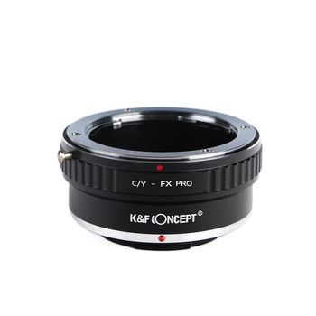 K&f concept c/y-fx pro adaptor montura contax yashica la fuji x-mount kf06.414