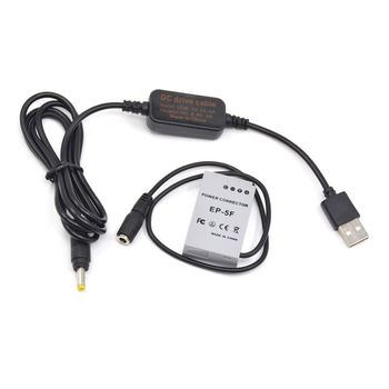 Ac adapter usb eh-5 coupler ep-5f en-el24 replace nikon