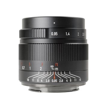 Obiectiv manual 7Artisans 35mm F0.95 negru pentru Canon EOS-M mount 7Artisans imagine noua 2022