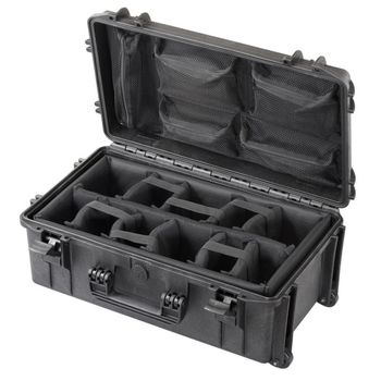 Hard case max520camorgtr cu roti pentru echipamente de studio
