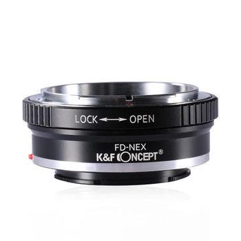 K&f concept fd-nex adaptor montura canon fd la sony e-mount (nex) kf06.071
