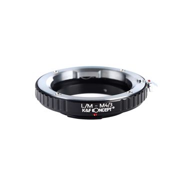 K&f concept l/m-m4/3 adaptor montura leica m-micro 4/3 (mft) kf06.115