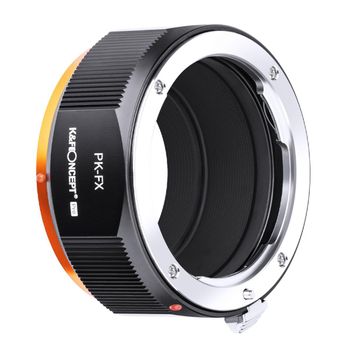 Adaptor montura m17115 k&f concept pk-fx pro de la pentax k la fuji x-mount kf06.458