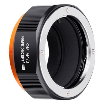 Adaptor montura m16125 k&f concept om-m4/3 pro de la olympus om la micro 4/3 (mft) kf06.456