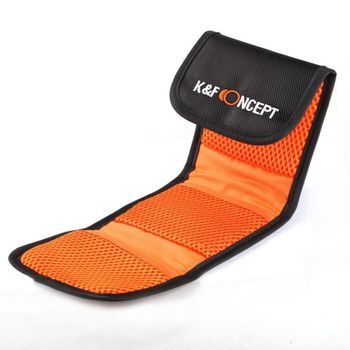 Husa nylon k&f concept marime l pentru 3 filtre kf13.001