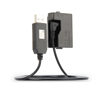 Ac adapter usb ack-e10 coupler dr-e10 lp-e10 replace canon