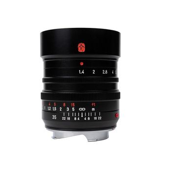 Obiectiv manual 7Artisans 35mm f/1.4 pentru Leica M-mount 7Artisans imagine noua 2022