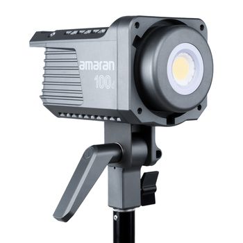 Lampa Video LED Daylight Amaran 100d 5600K cu Bluetooth si reflector Amaran imagine noua 2022