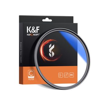 Filtru k&f concept slim blue mc uv 52mm japan optics kf01.1422