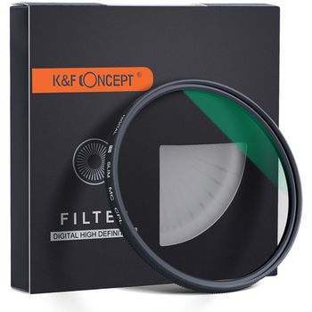 Filtru K&F Concept Slim Green MC CPL 58mm GERMAN OPTICS Schott B270 KF01.1156 elefant.ro imagine noua 2022