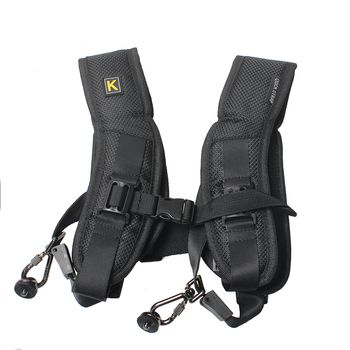 Curea foto dubla caden tip ham dual strap pentru doua dslr-uri