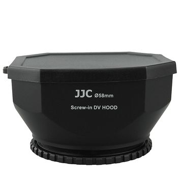 Jjc lh-dv58b parasolar filet 58mm pentru camere video