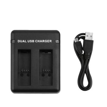 Incarcator dual usb compatibil gopro hero 5 gopro hero 6 black gopro hero 7 ahdbt-501 gp346