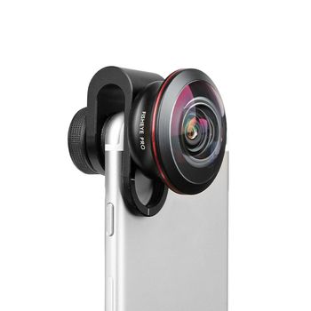 Lentila conversie iboolo 8mm full screen fisheye pentru smartphone