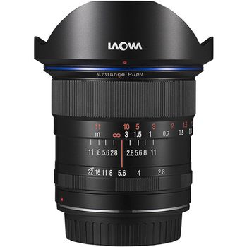 Obiectiv manual venus optics laowa zero-d 12mm f/2.8 negru pentru nikon f
