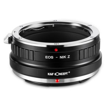 K&f concept eos-nik z adaptor montura de la canon eos ef la nikon z6 z7 kf06.367