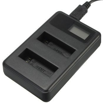 Incarcator lcd dual ahdbt-501 pentru gopro hero 5 black edition, gopro hero 5, gp 432