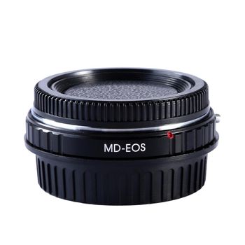 K&f concept md-eos adaptor montura cu sticla optica de la minolta md mc la canon eos kf06.083