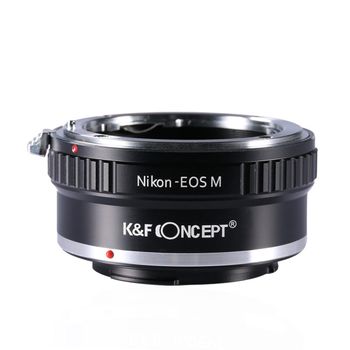 K&f concept nikon-eos m adaptor montura de la nikon ai la canon eos m kf06.122