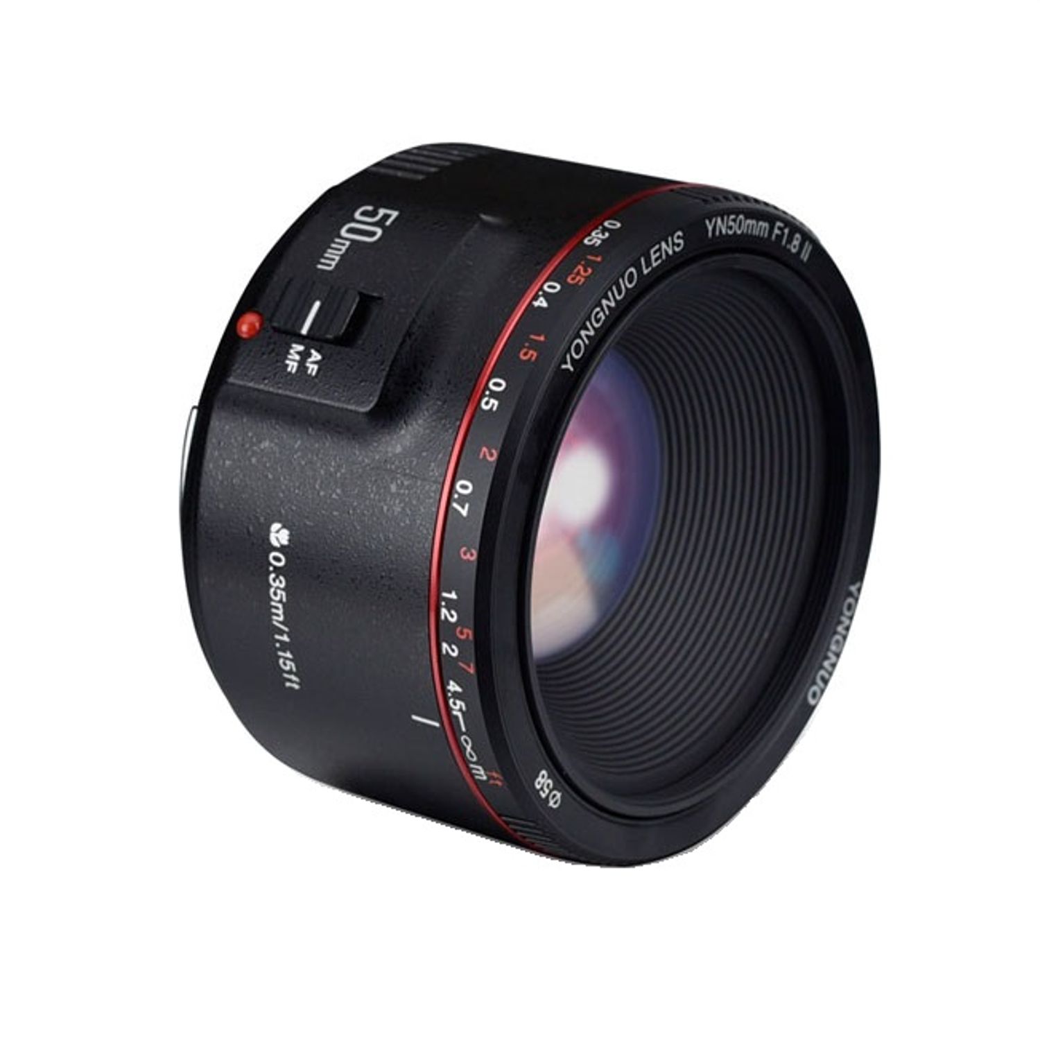 Yongnuo YN 50mm f1.8 II pentru Canon EOS fotografia produsului