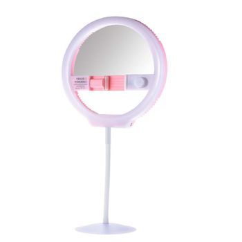 Yongnuo yn128 ii lampa circulara roz 128 pro led, cri 95 cu temperatura de culoare reglabila
