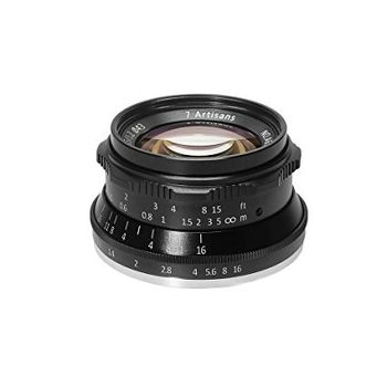 Obiectiv manual 7Artisans 35mm F1.2 negru pentru Canon EOS-M Mount 7Artisans imagine noua 2022