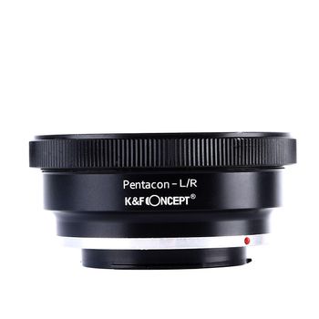 K&f concept pentacon 6-l/r adaptor montura de la pentacon 6 kiev 60 la leica r kf06.250