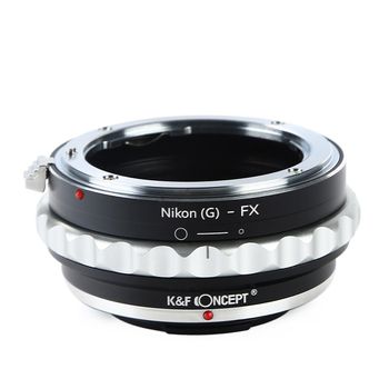 K&f concept nikon(g)-fx ii adaptor montura de la nikon g la fuji x-mount kf06.365