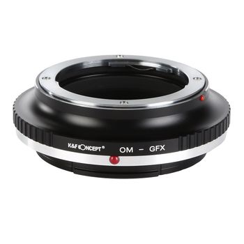 K&f concept om-gfx adaptor montura de la olympus om la fuji gfx-mount kf06.356
