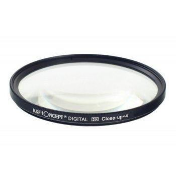 Filtru close-up +4 k&f concept 43mm kf01.477