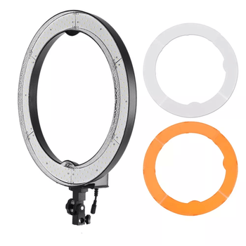 Lampa circulara rl-18pro 240led-uri temperatura de culoare 5500k cu alimentator