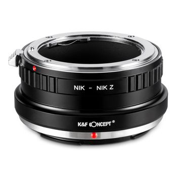 K&F Concept NIK-Nik Z adaptor montura de la Nikon F la Nikon Z6 Z7 KF06.372 elefant.ro imagine noua 2022