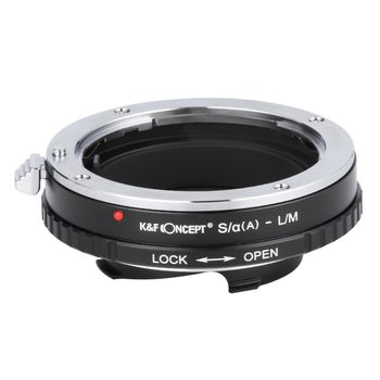K&f concept minolta(a)-lm adaptor montura de la minolta a/sony a la leica m kf06.322