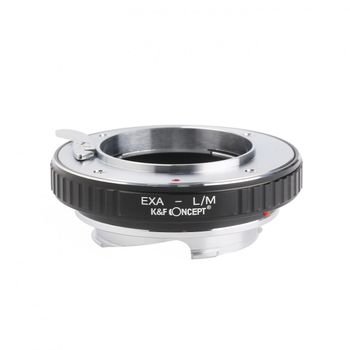 K&f concept exa-l/m adaptor montura de la exakta la leica m kf06.337