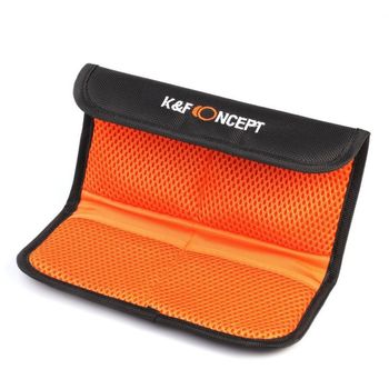 Husa nylon k&f concept marime l pentru 4 filtre kf13.002