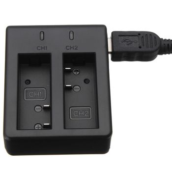 Incarcator dual USB compatibil SJCAM SJ4000 GP231B elefant.ro imagine noua 2022