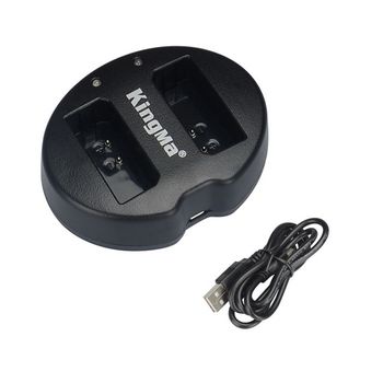 Incarcator kingma usb dual lp-e10 pentru canon
