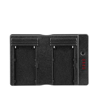 Adaptor de la np-f la v-mount cu 2 sloturi pentru np-f550 np-f750 np-f970