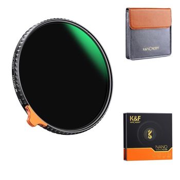 Filtru k&f concept 72mm nano-x variable fader ndx nd2-nd400 hd japan optics kf01.1617