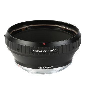 K&f concept hasselblad-eos adaptor montura de la hasselblad la canon eos cu adaptor pentru trepied kf06.161