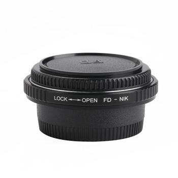 K&f concept fd-nik adaptor montura cu sticla optica de la canon fd la nikon ai kf06.339
