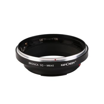 K&f concept bronica sq-m645 adaptor montura de la bronica sq la mamiya 645 sq-m645 kf06.134