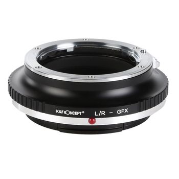 K&f concept l/r-gfx adaptor montura de la leica r la fuji gfx-mount kf06.354