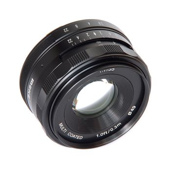 Obiectiv manual meike 35mm f1.7 pentru nikon 1