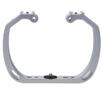 Suport stabilizator filmare pentru camere de actiune cu 2 adaptoare patina blitz gp601