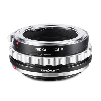 K&f concept nik(g)-eos r adaptor montura de la nikon g la canon eos r kf06.376