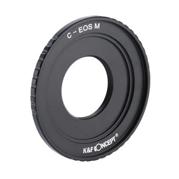 K&f concept c-eos m adaptor montura c mount la eos m-mount kf06.329