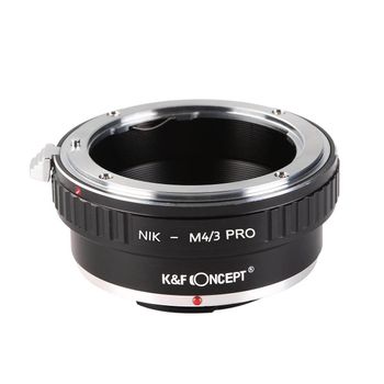 K&f concept nikon-m4/3 pro adaptor montura nikon ai f-micro 4/3 (mft) kf06.405